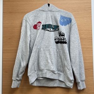 Zara The Beatles Hooded Sweatshirt